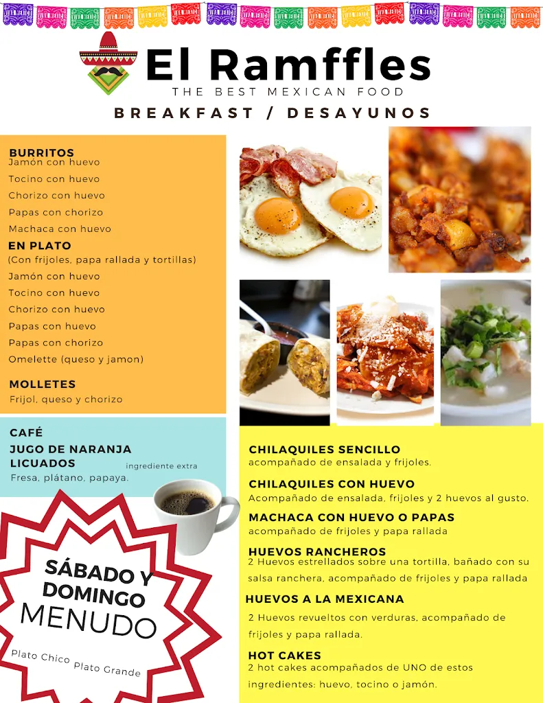 Menu_El Ramffles_Nogales_immagine_2