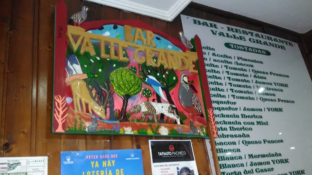 Menu_El Valle Grande's Restaurant_Puebla de Obando_image_3