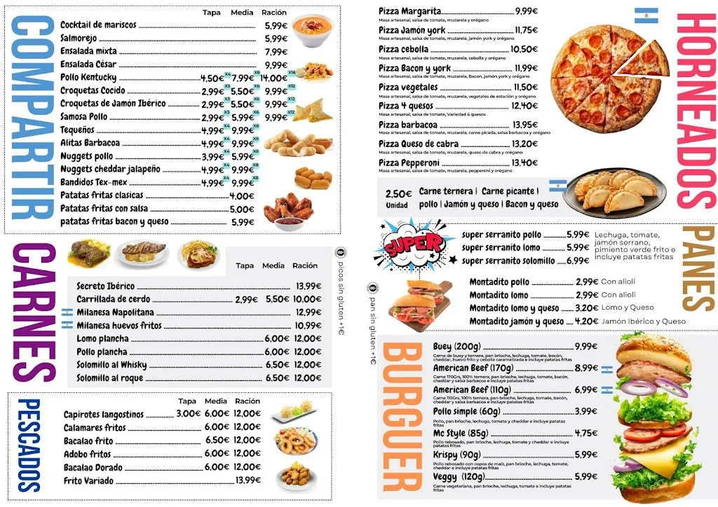 Menu_Hermanos Argentinos Restaurante Puebla del Maestre_Puebla del Maestre_image_1