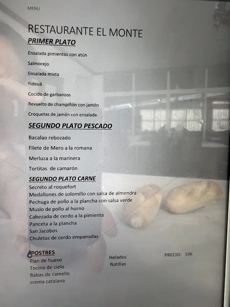 Menu_Hostal Restaurante 