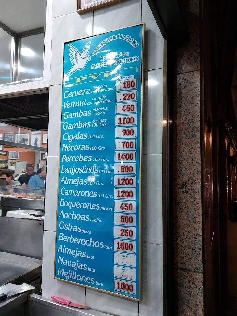 Menu_La Paloma_Palomas_immagine_3