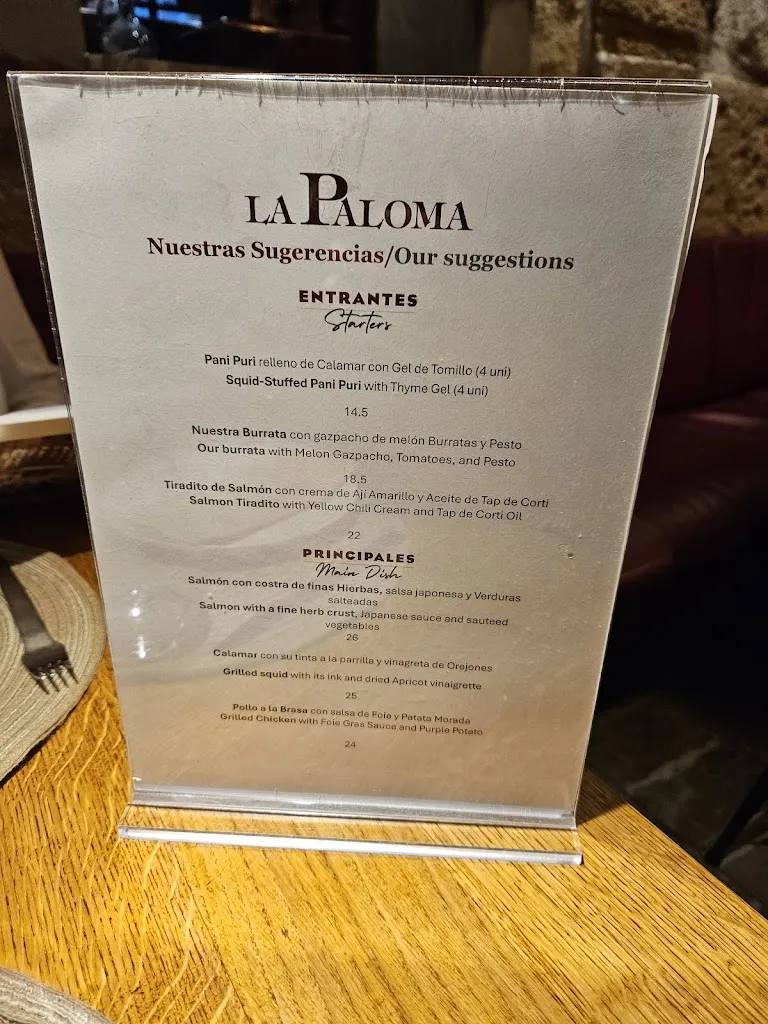 Hafid H_La Paloma_Palomas_review