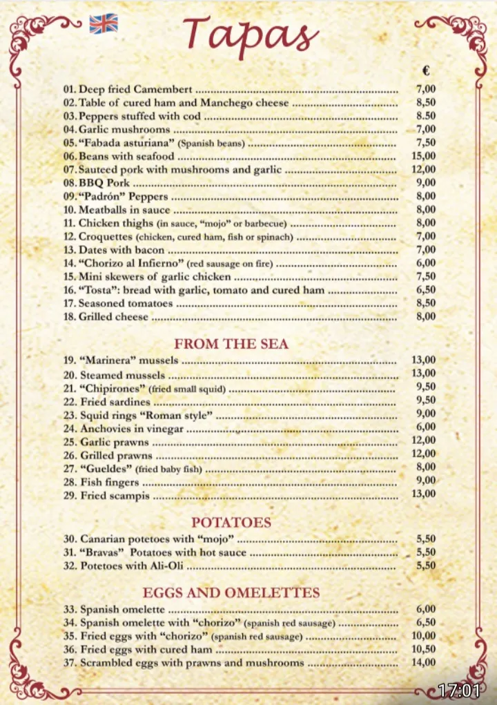 Menu_Restaurante La Paloma_Palomas_image_1
