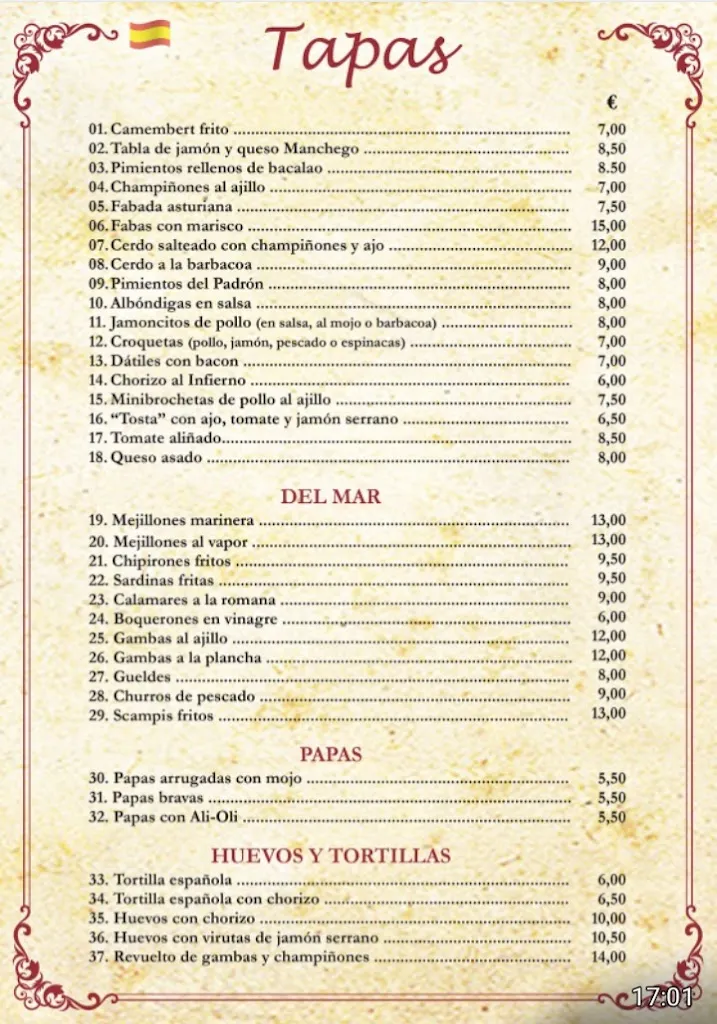 Menu_Restaurante La Paloma_Palomas_image_2