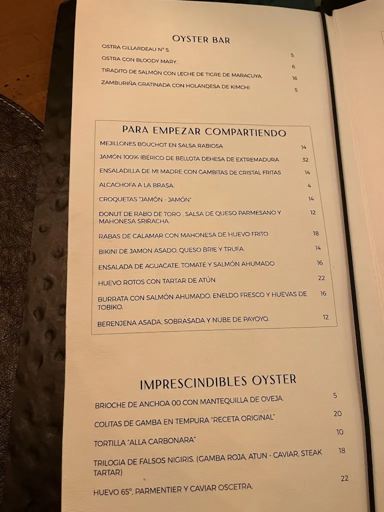 Menu_Manto Oyster Bar_Palomas_image_1