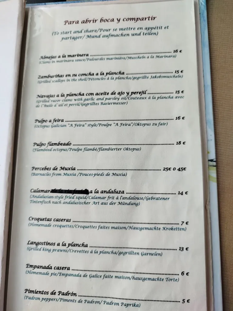 Menu_Restaurante A Marina de MUXÍA_Muxía_image_2