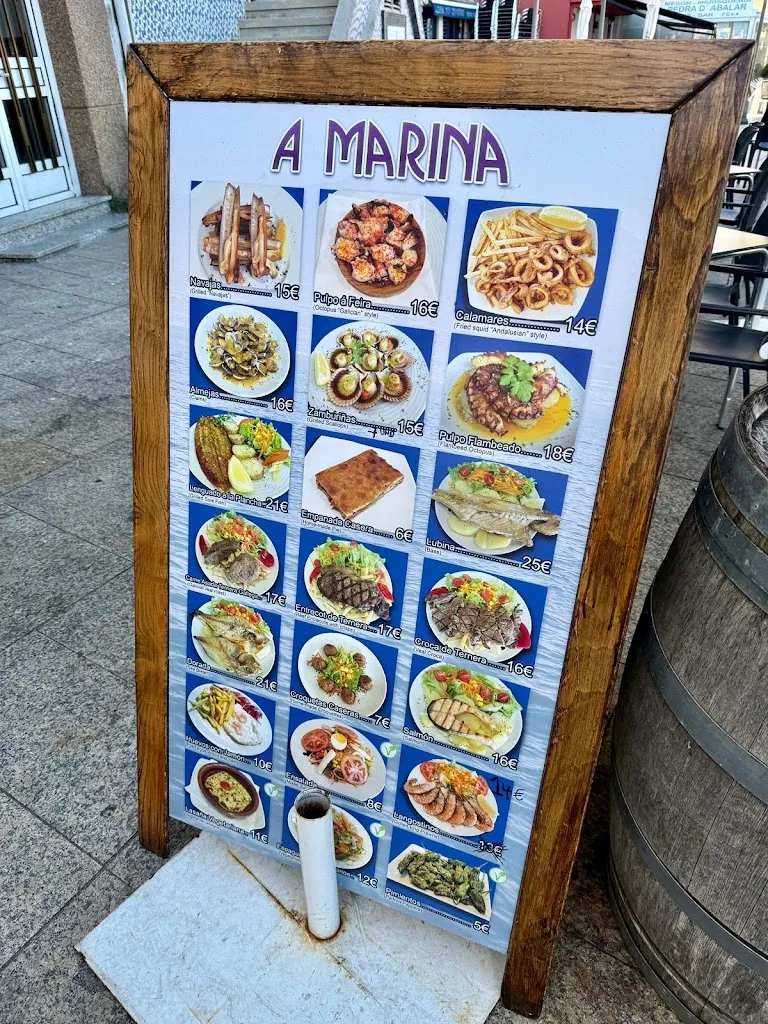Menu_Restaurante A Marina de MUXÍA_Muxía_image_4