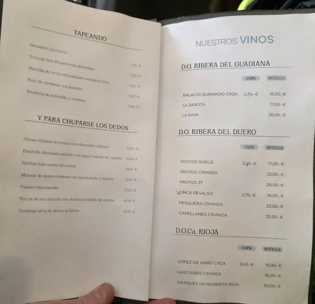 Menu_Restaurante La rala_Olivenza_image_1