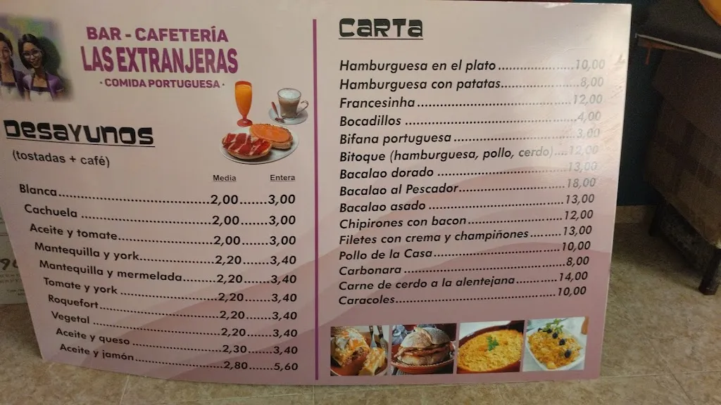 Menu_Bar Las extranjeras_Olivenza_image_3