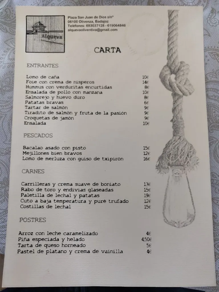 Menu_Tasca Conventual_Olivenza_image_1