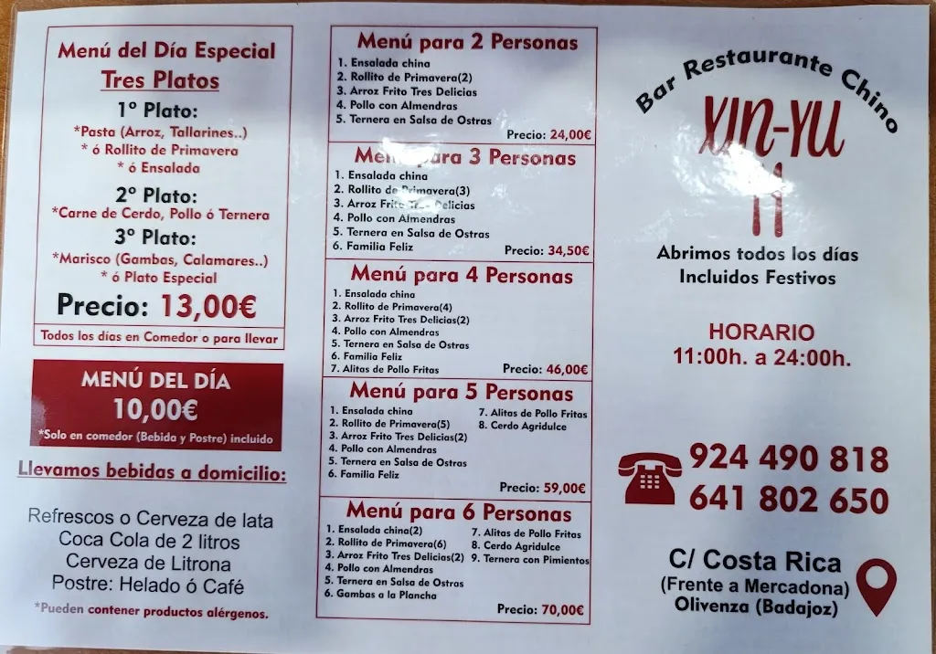 Menu_Restaurante Xin-Yu_Olivenza_image_3