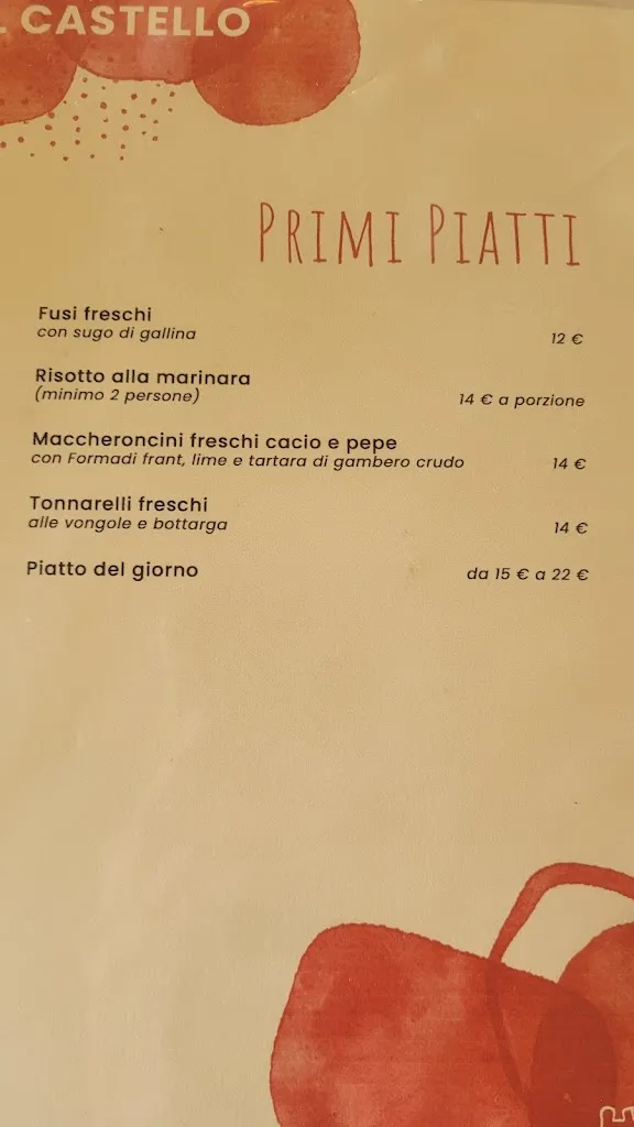 Menu_Trattoria Al Castello_Mugia_image_2