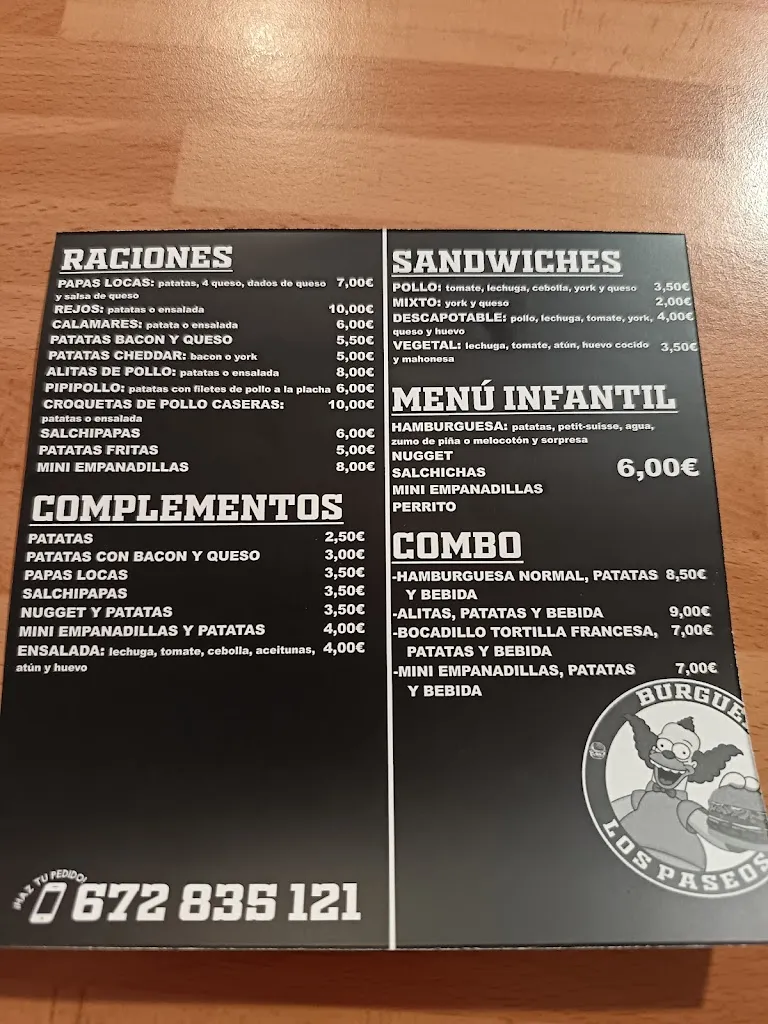 Menu_BURGUER LOS PASEOS_Olivenza_image_2