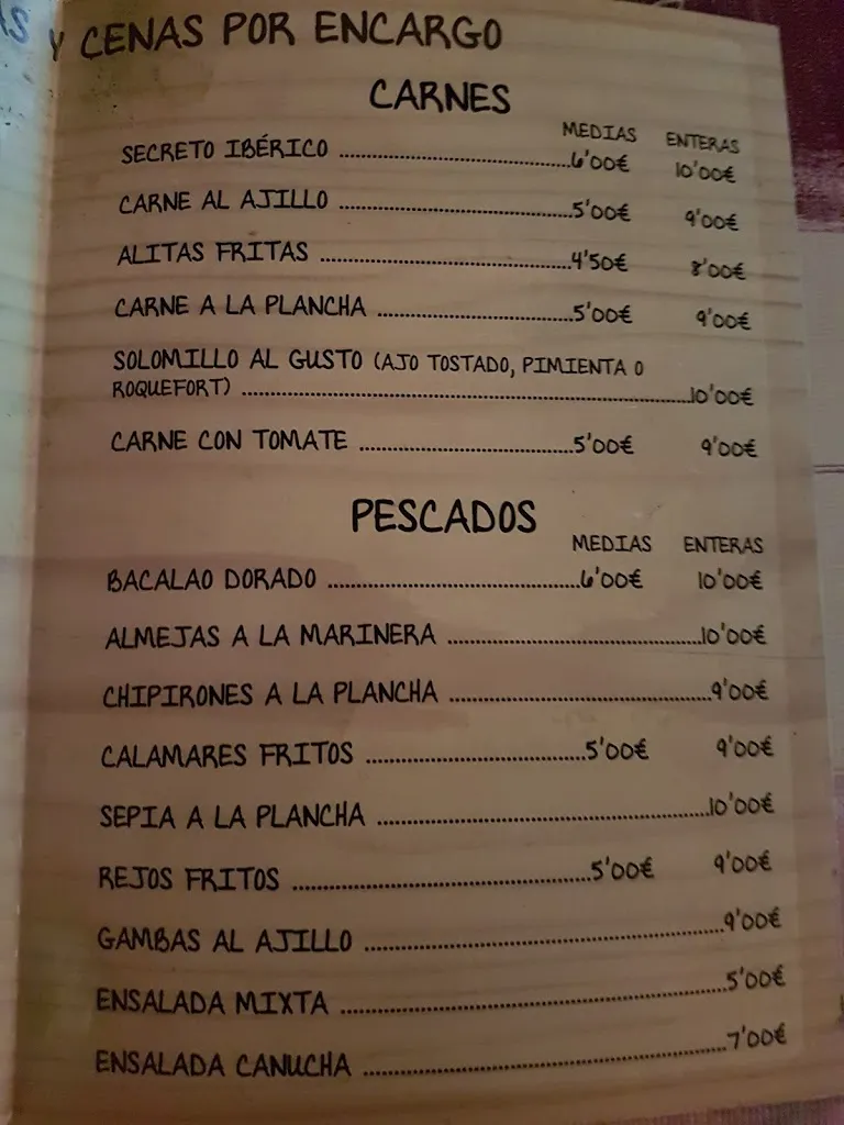 Menu_Bar Canucha_Olivenza_image_2
