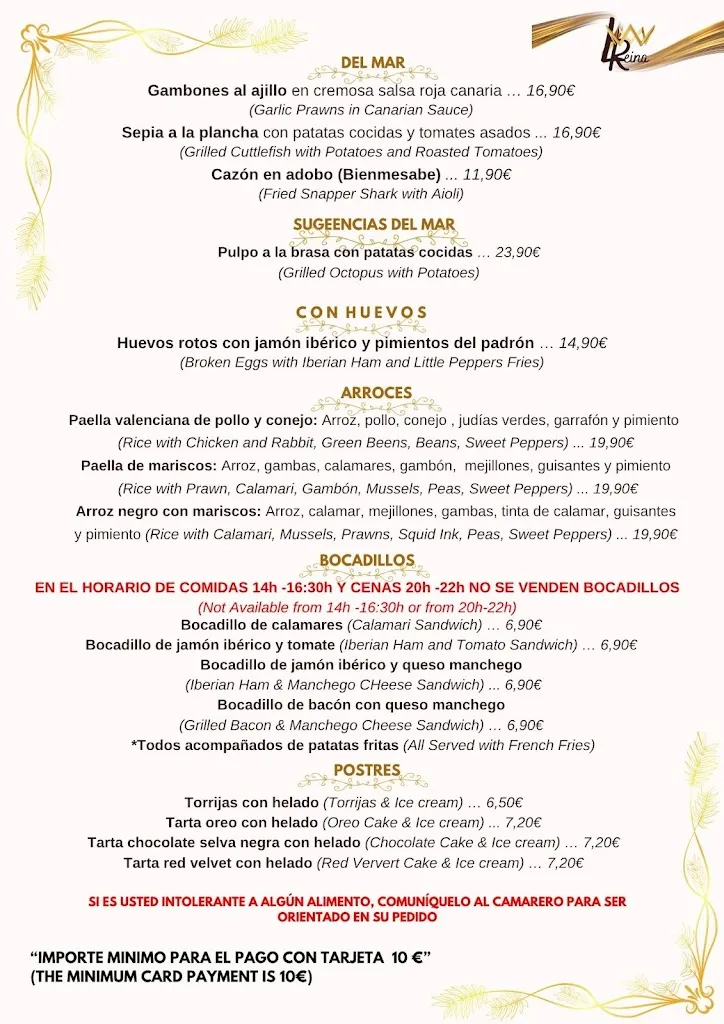 Menu_LA REINA_Reina_image_2