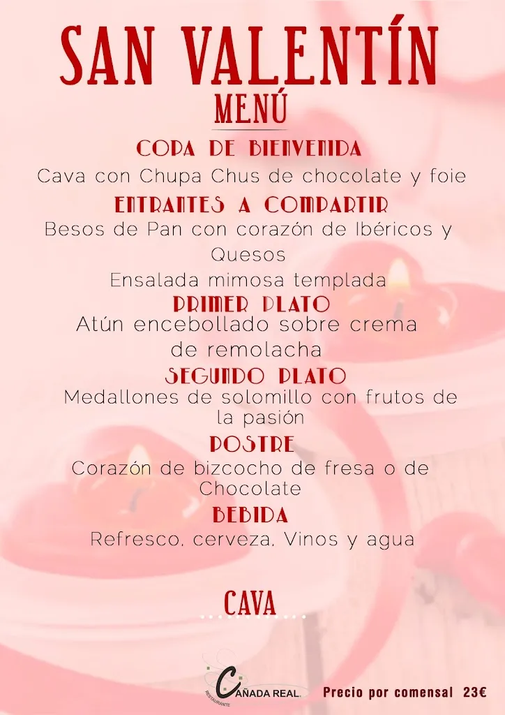 Menu_Cañada Real Restaurante_Quintana de la Serena_immagine_1