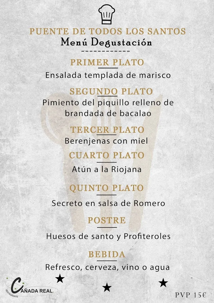 Menu_Cañada Real Restaurante_Quintana de la Serena_immagine_2