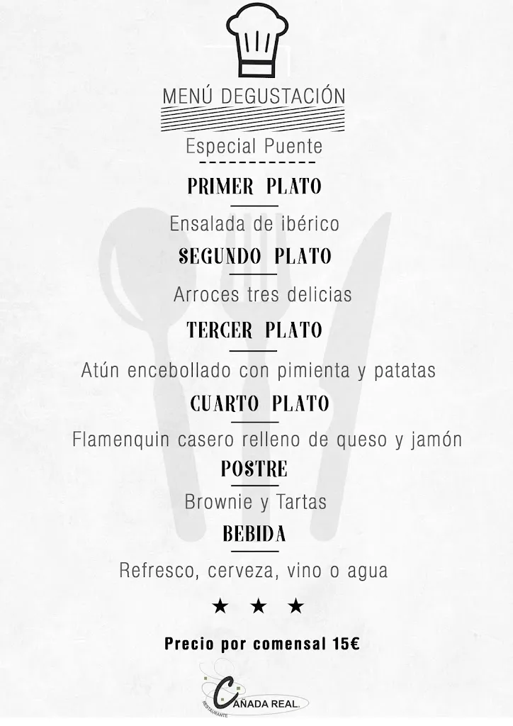 Menu_Cañada Real Restaurante_Quintana de la Serena_immagine_3