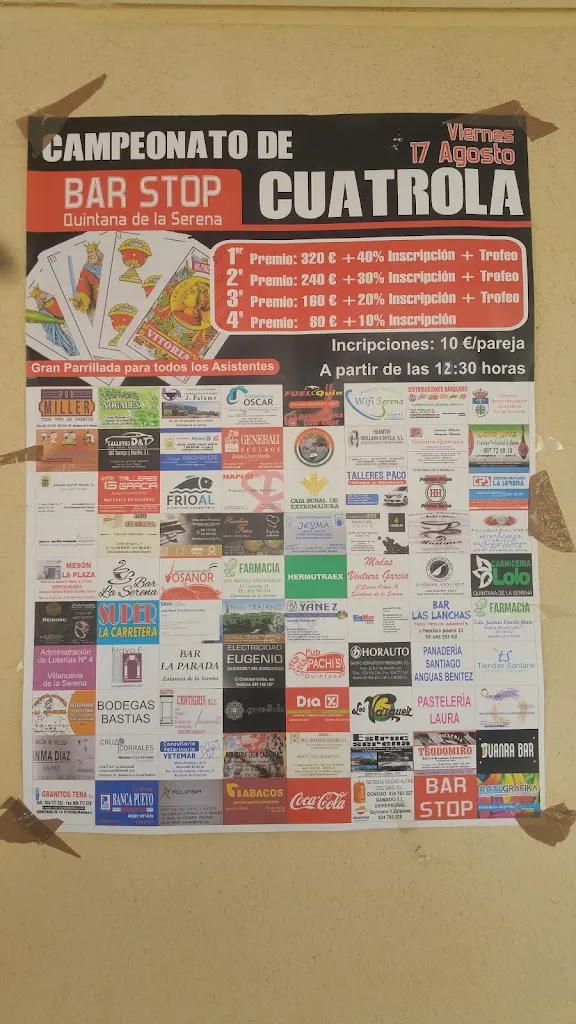 Menu_Bar STOP_Quintana de la Serena_image_1