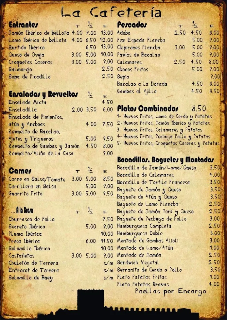 Menu_Restaurante Cafetería Hervás_Segura de León_image_3