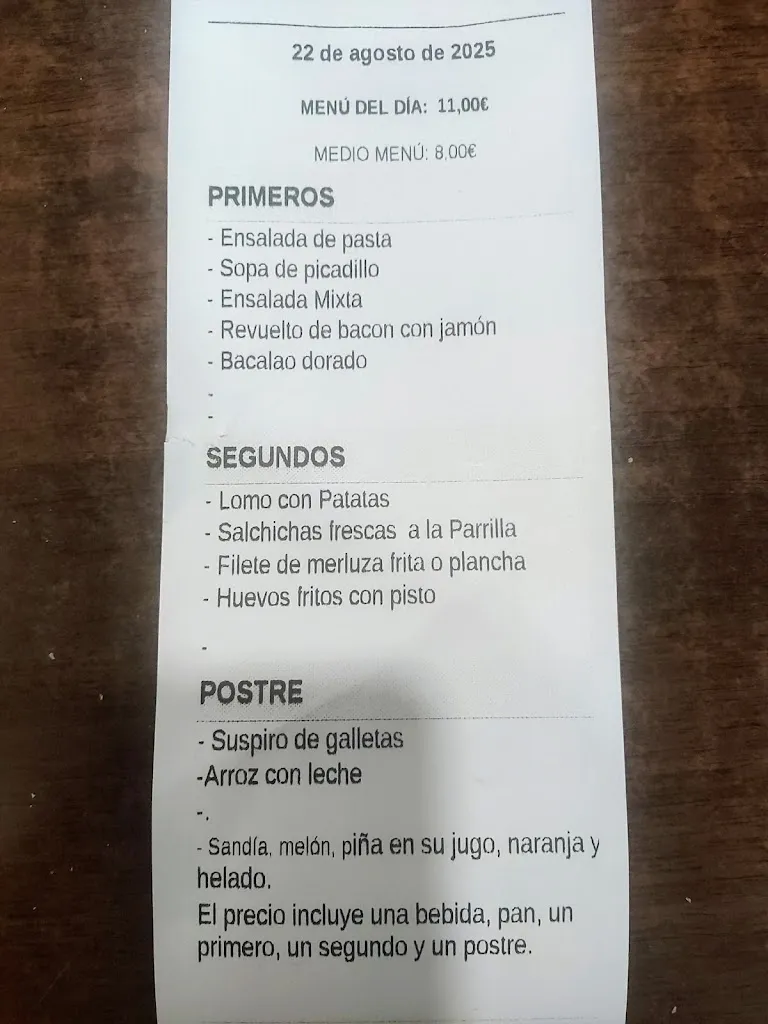 Menu_Mesón Restaurante La Teja_Segura de León_image_1