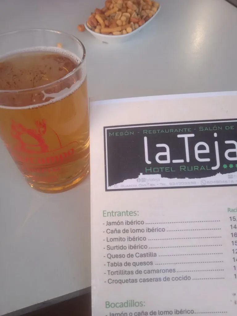 Menu_Mesón Restaurante La Teja_Segura de León_image_4
