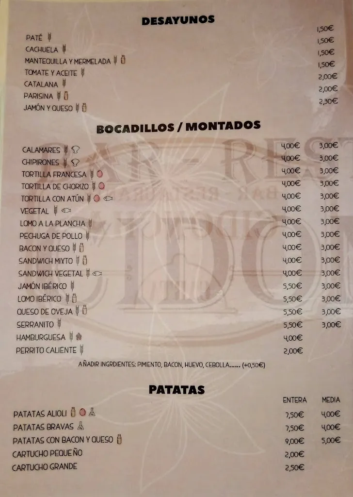 Menu_Restaurante Cidoncha Salón De Celebraciones_Santa Amalia_image_1