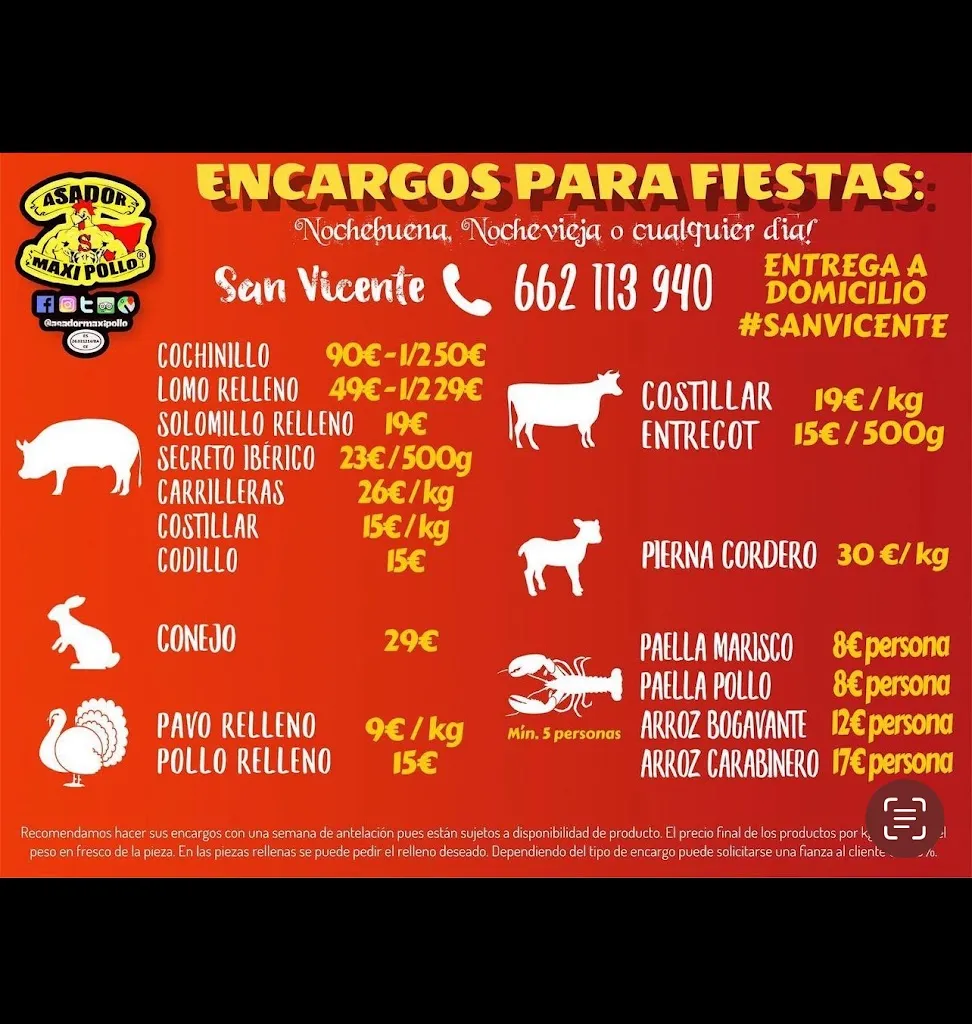 Menu_ASADOR MAXIPOLLO_San Vicente de Alcántara_image_1