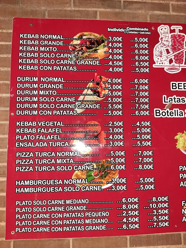 SUPER DONER KEBAB restaurant in San Vicente de Alcántara