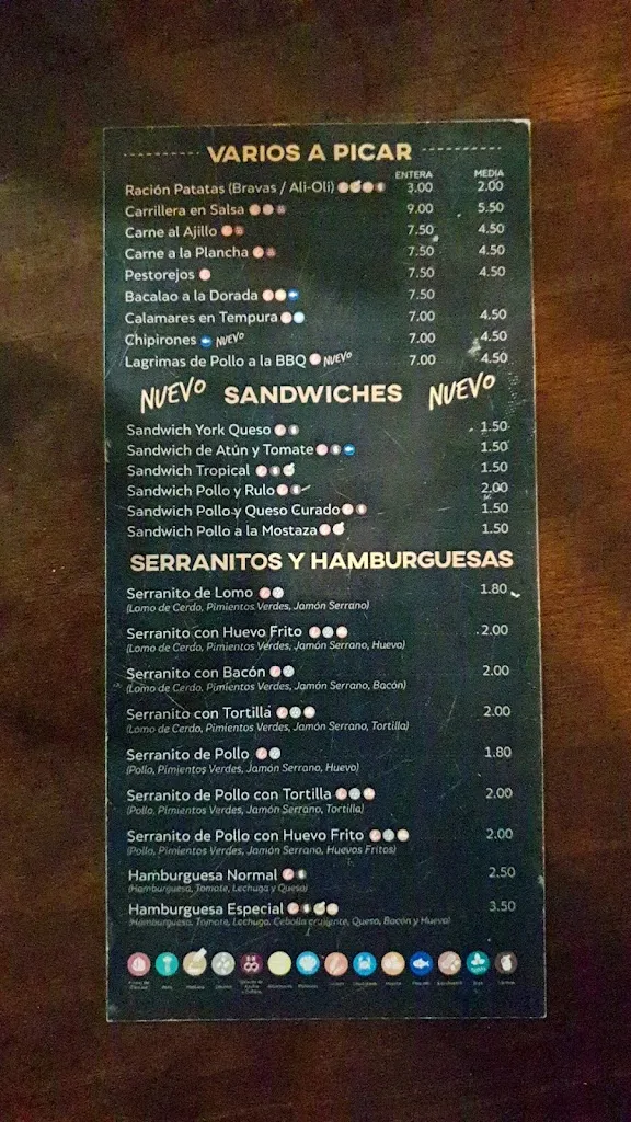 Menu_La Barrita de Josete_San Vicente de Alcántara_image_1