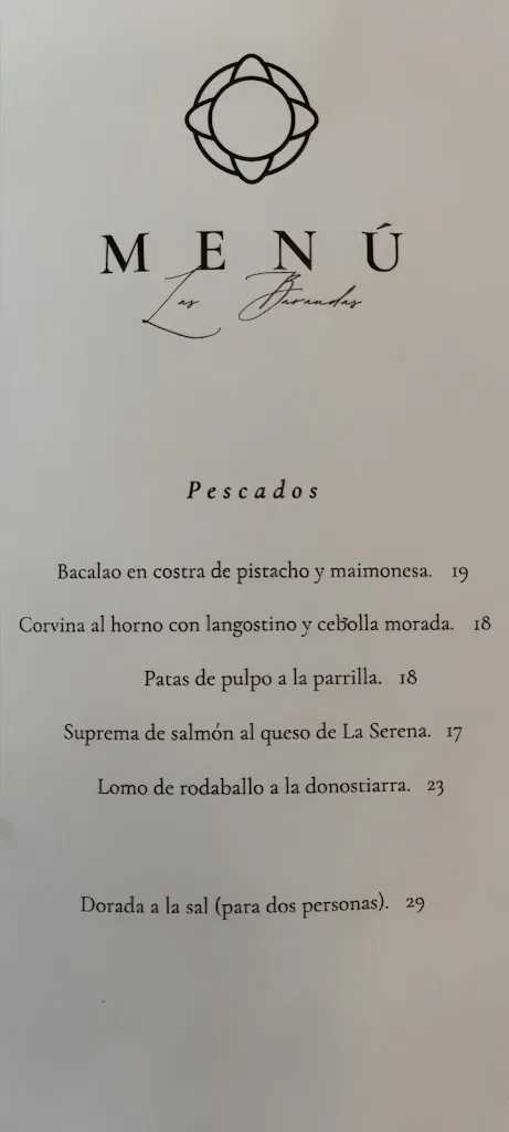 Menu_Restaurante LAS BARANDAS_Santos de Maimona Los_image_3