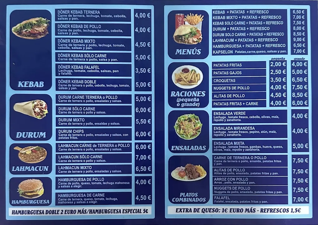 Menu_Doner kebab pizzeria maimona_Santos de Maimona Los_image_2