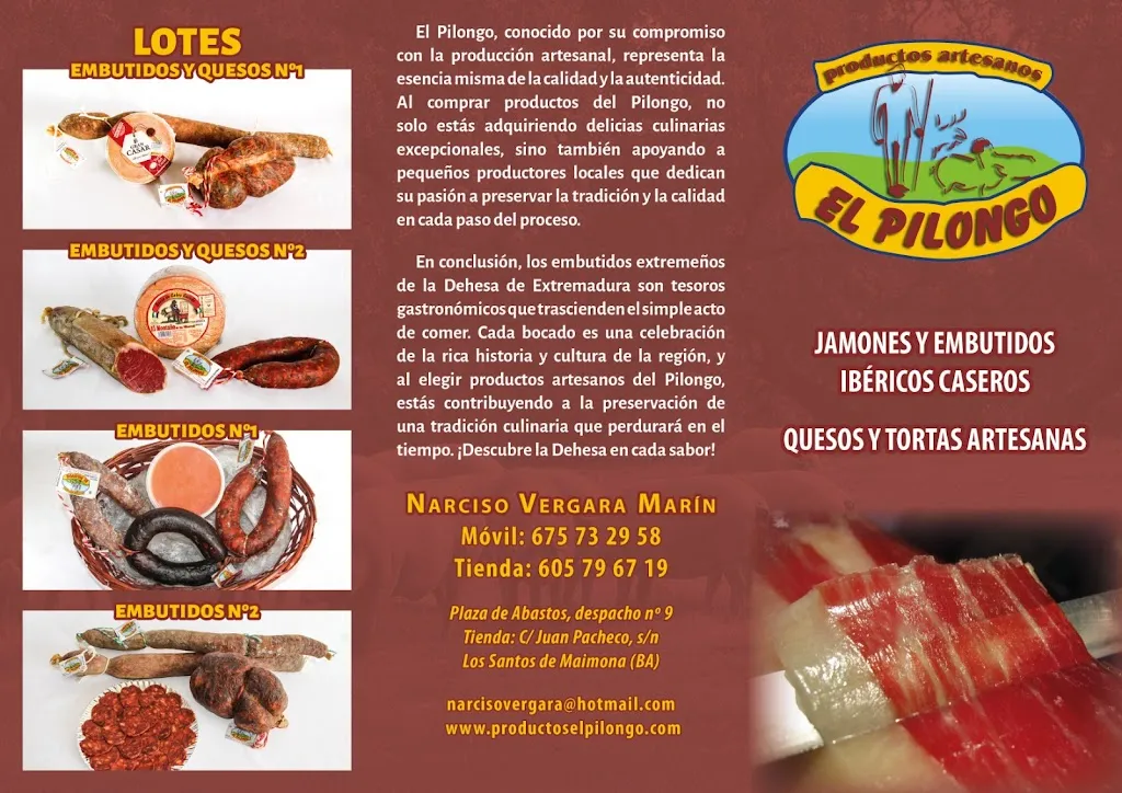Menu_Productos Artesanos El Pilongo_Santos de Maimona Los_image_2
