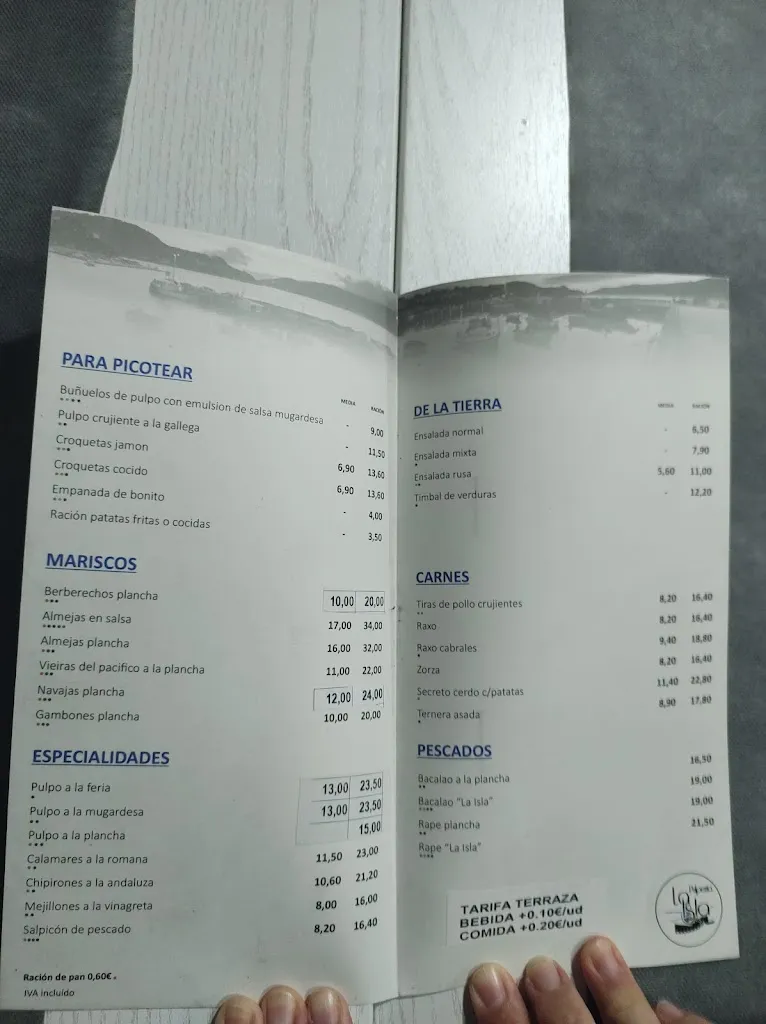 Menu_Pulpería La Isla_Mugardos_image_3