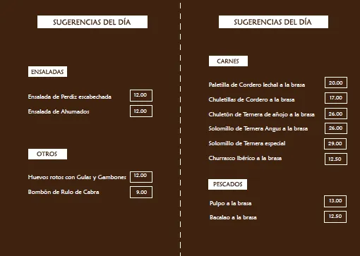 Menu_Restaurante Asador extremeño | Recomendado_Talavera La Real_image_1