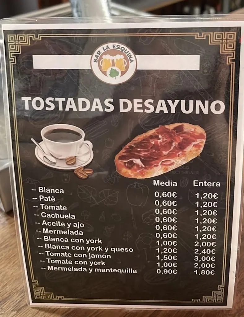 Bar la Esquina, Talavera la Real restaurant in Talavera La Real