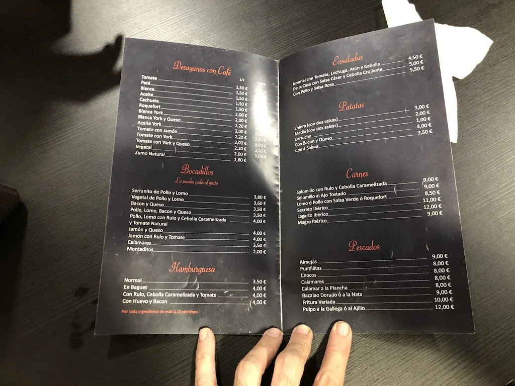 Menu_Cafe Bar El Paseo_Talavera La Real_image_2