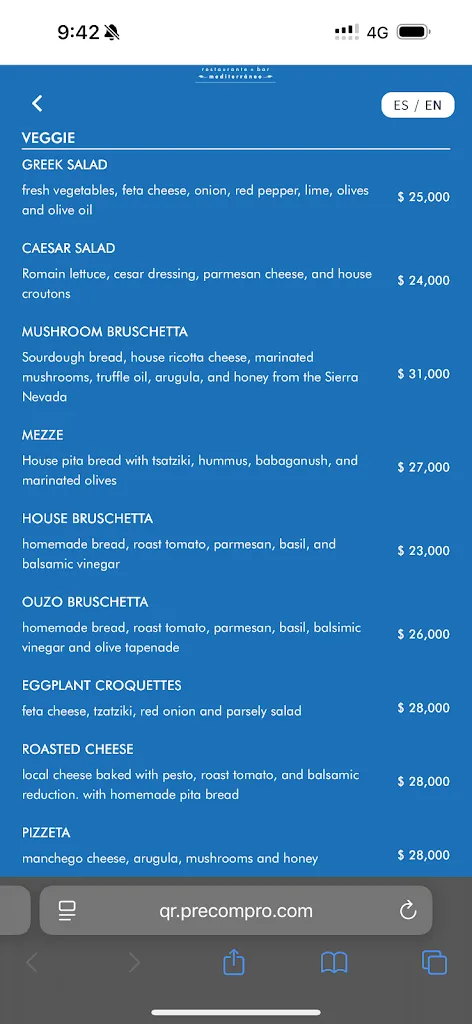 Menu_Ouzo Santa Marta_Santa Marta_image_4