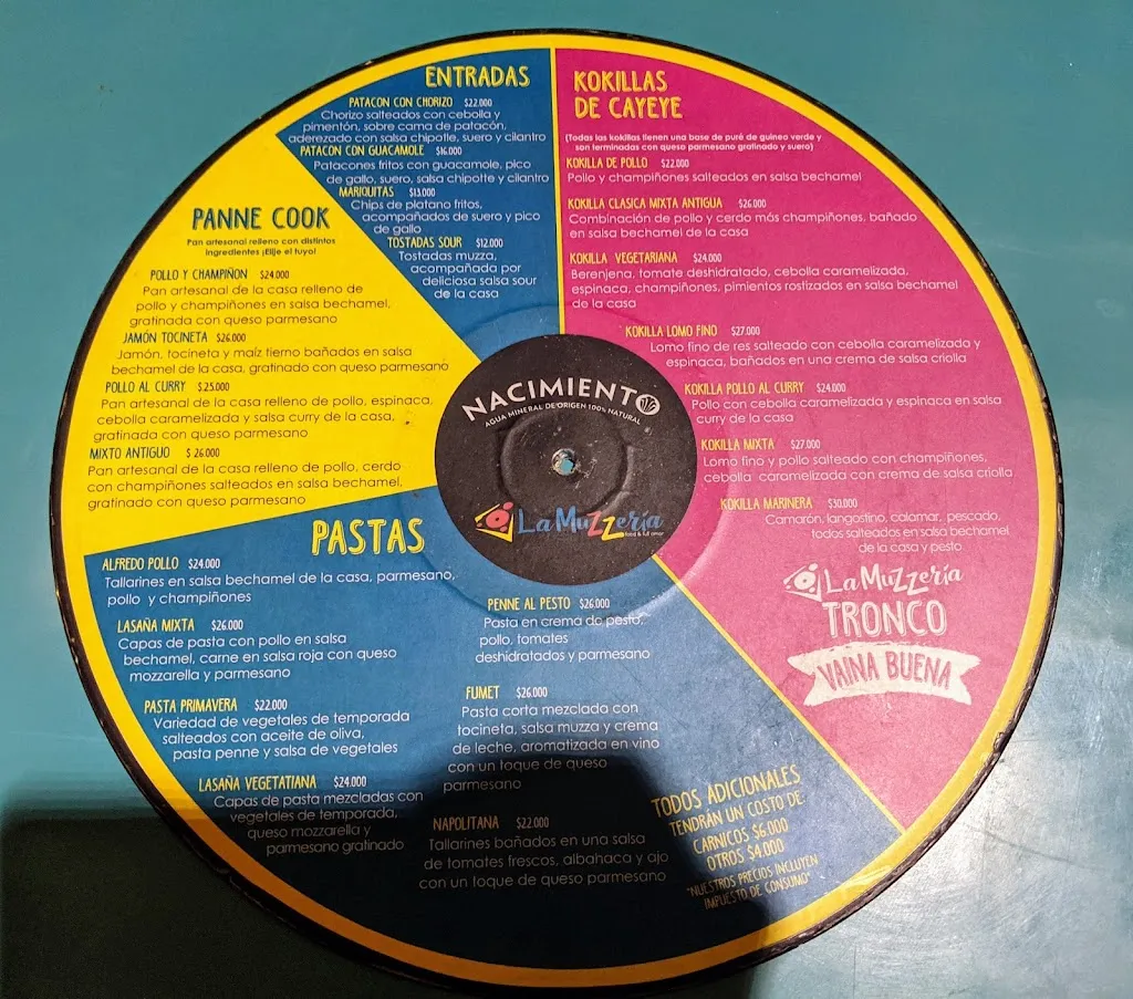 Menu_La Muzzería_Santa Marta_immagine_4