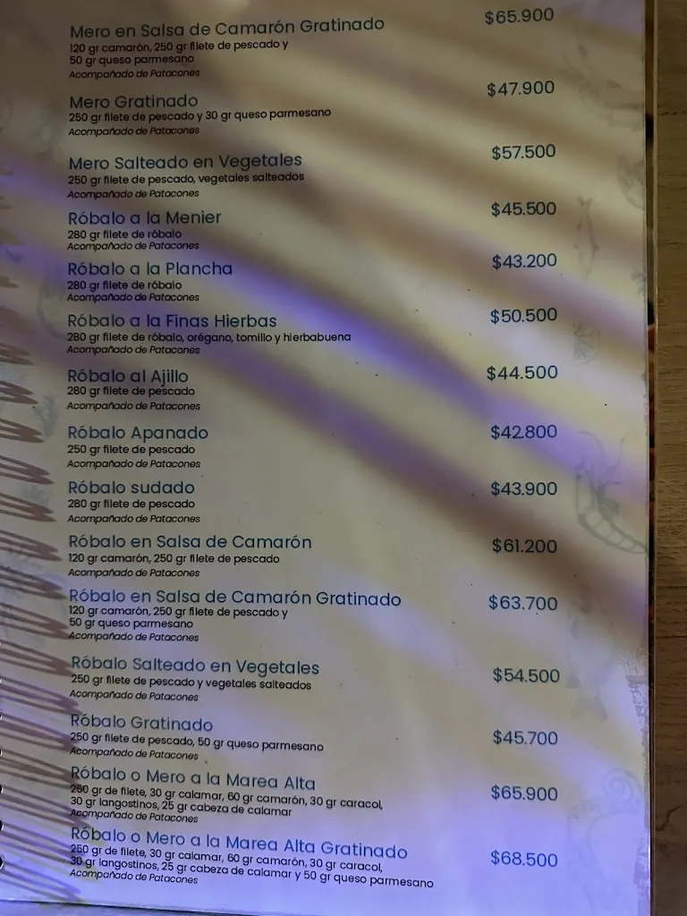 Menu_Donde Chucho Gourmet_Santa Marta_image_2