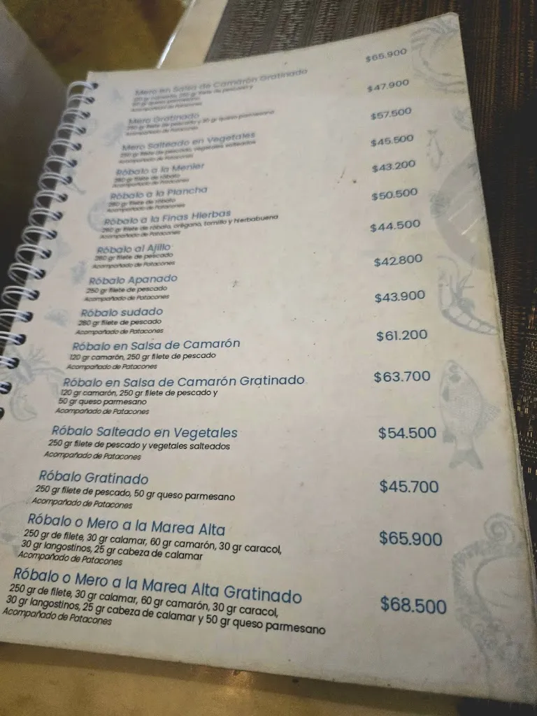 Menu_Donde Chucho Gourmet_Santa Marta_image_3