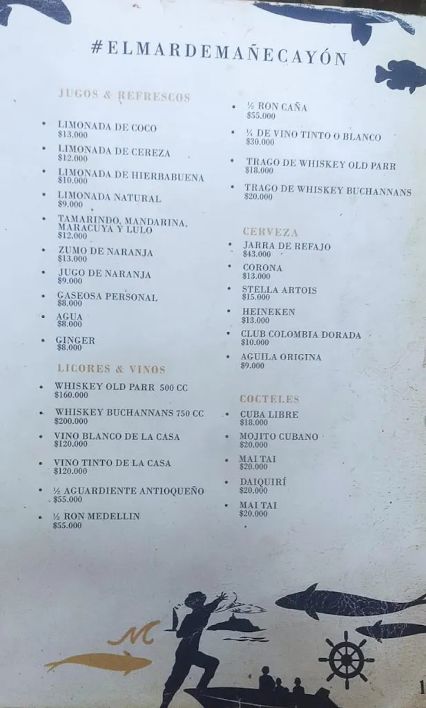 Menu_Restaurante Mañe Cayon_Santa Marta_image_3