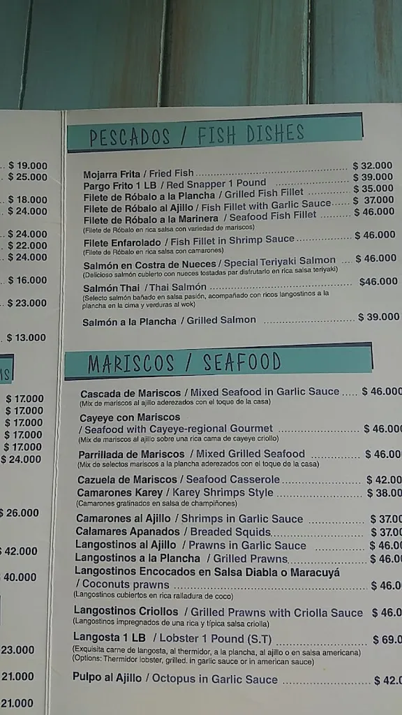 Menu_Restaurante Karey_Santa Marta_image_4