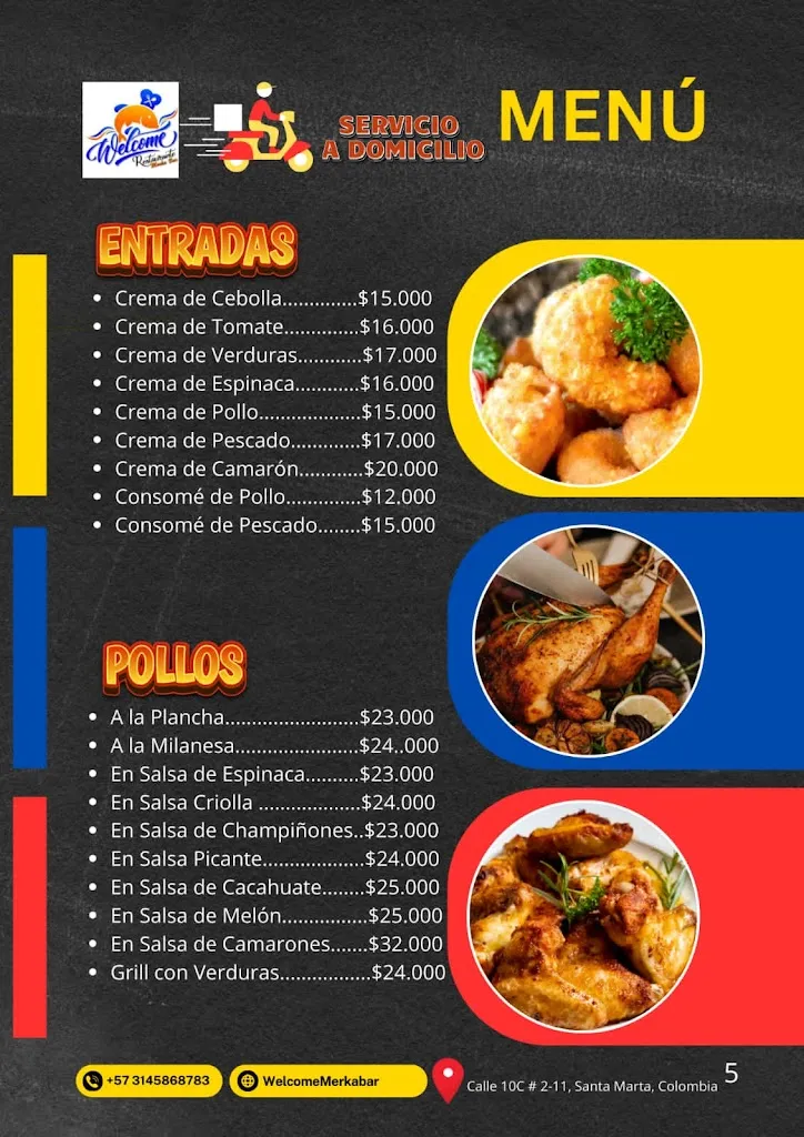 Menu_Restaurante Merkabar Welcome_Santa Marta_image_4