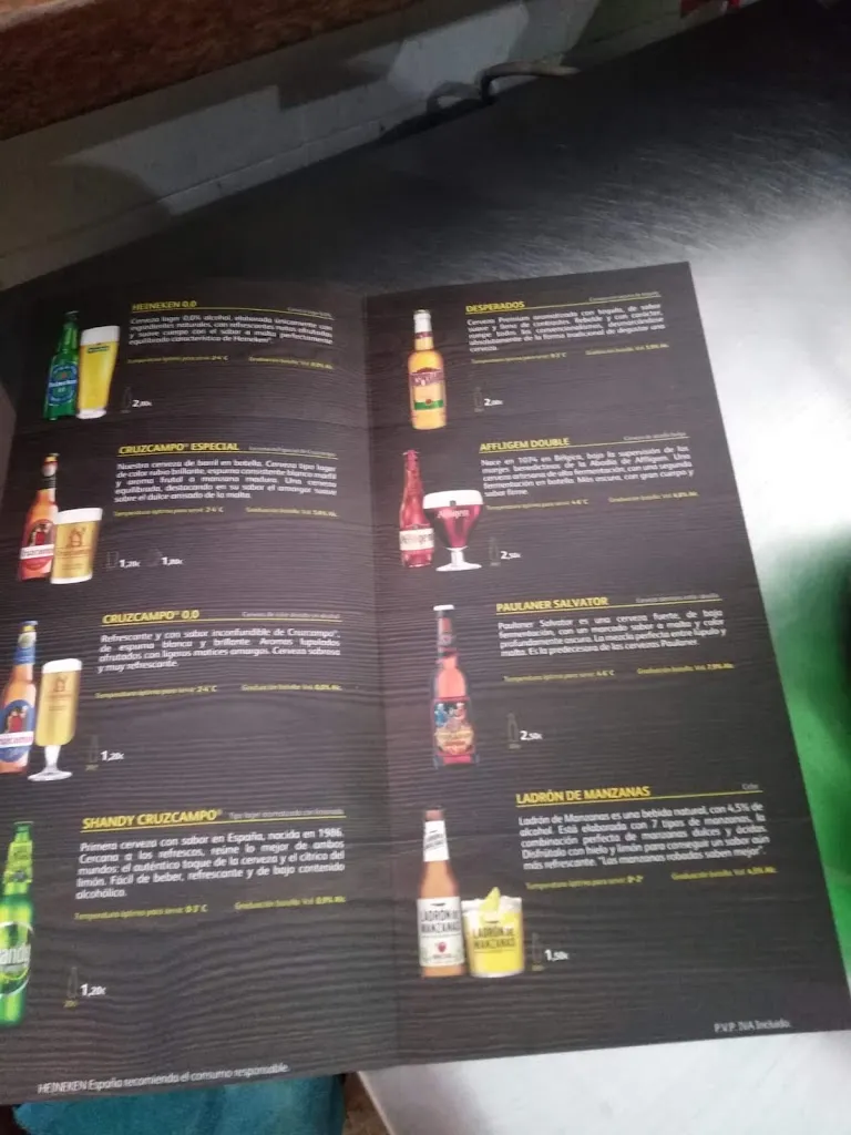 Menu_Café Bar La TUNA_Villagarcía de la Torre_immagine_1