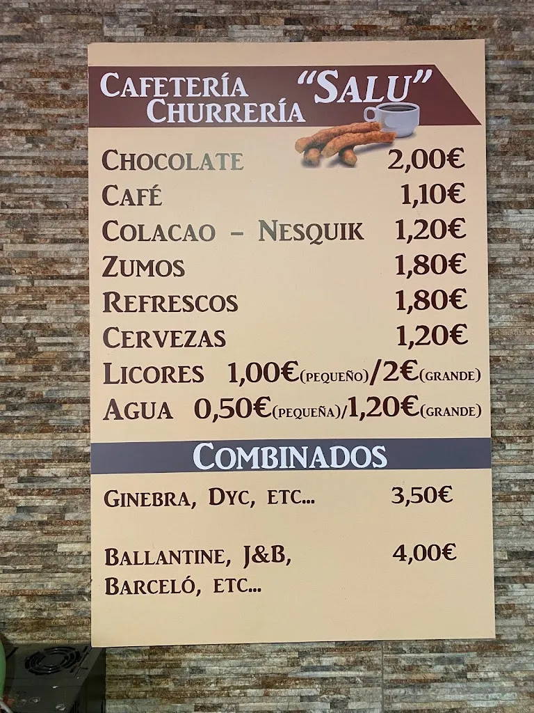 Menu_Churrería cafetería Salu_Valverde de Leganés_image_1