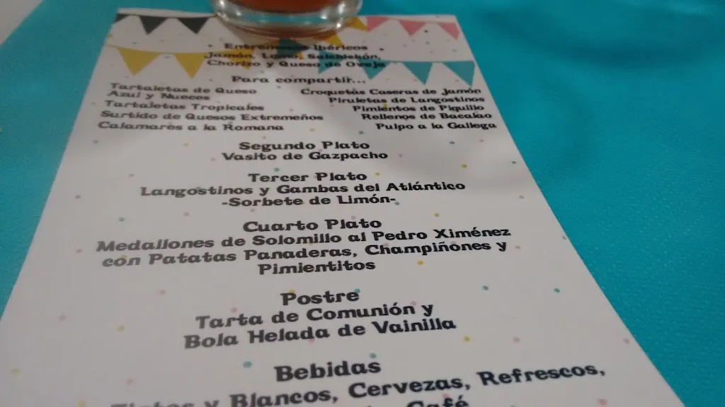 Menü_Hostal Restaurante el Chiringuito_Valverde de Leganés_Bild_3