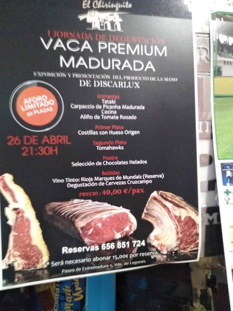 Menü_Hostal Restaurante el Chiringuito_Valverde de Leganés_Bild_4