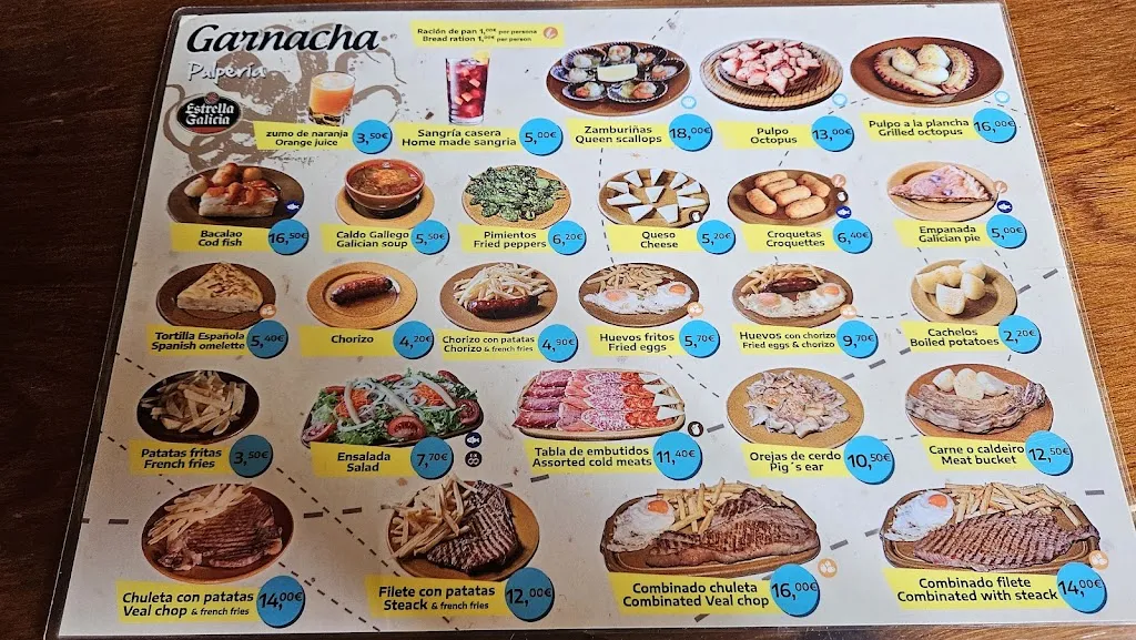 Menu_Pulperia A Garnacha_Melide_immagine_1