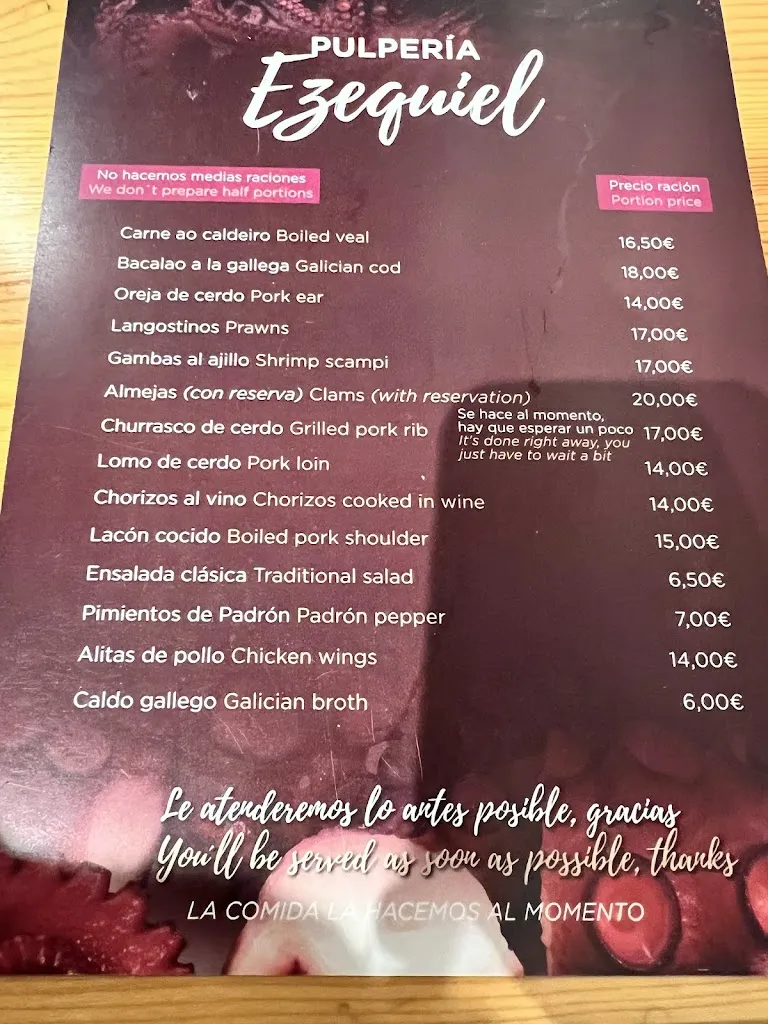 Menu_Pulperia A Garnacha_Melide_immagine_2
